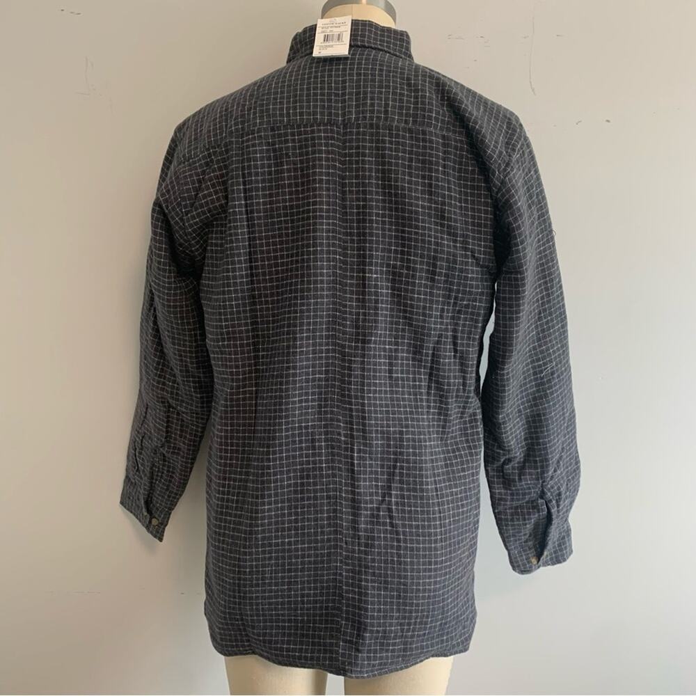 NWT River Trader Quilted Filler Button Down Shirt… - image 3